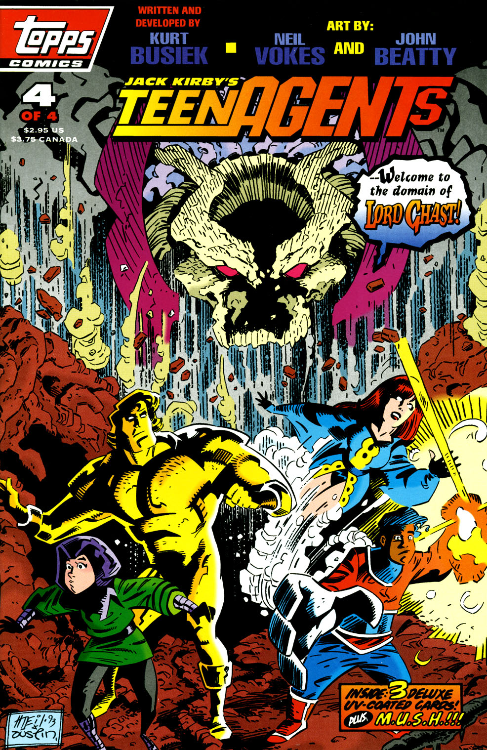 Read online Jack Kirby's TeenAgents comic -  Issue #4 - 1