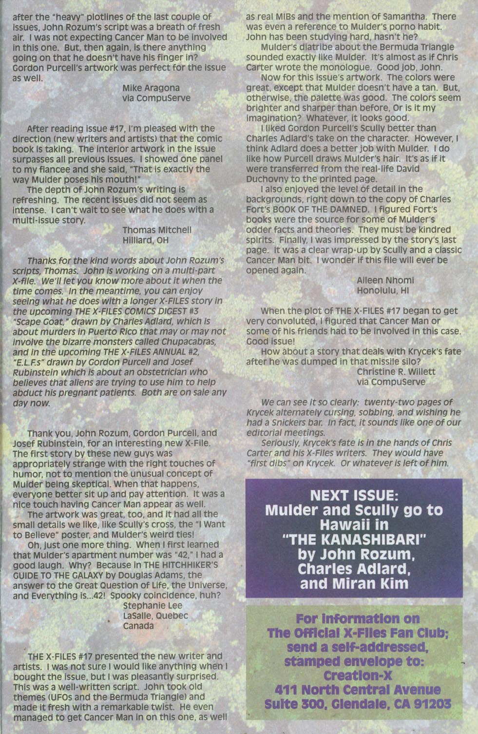 Read online The X-Files (1995) comic -  Issue #21 - 28