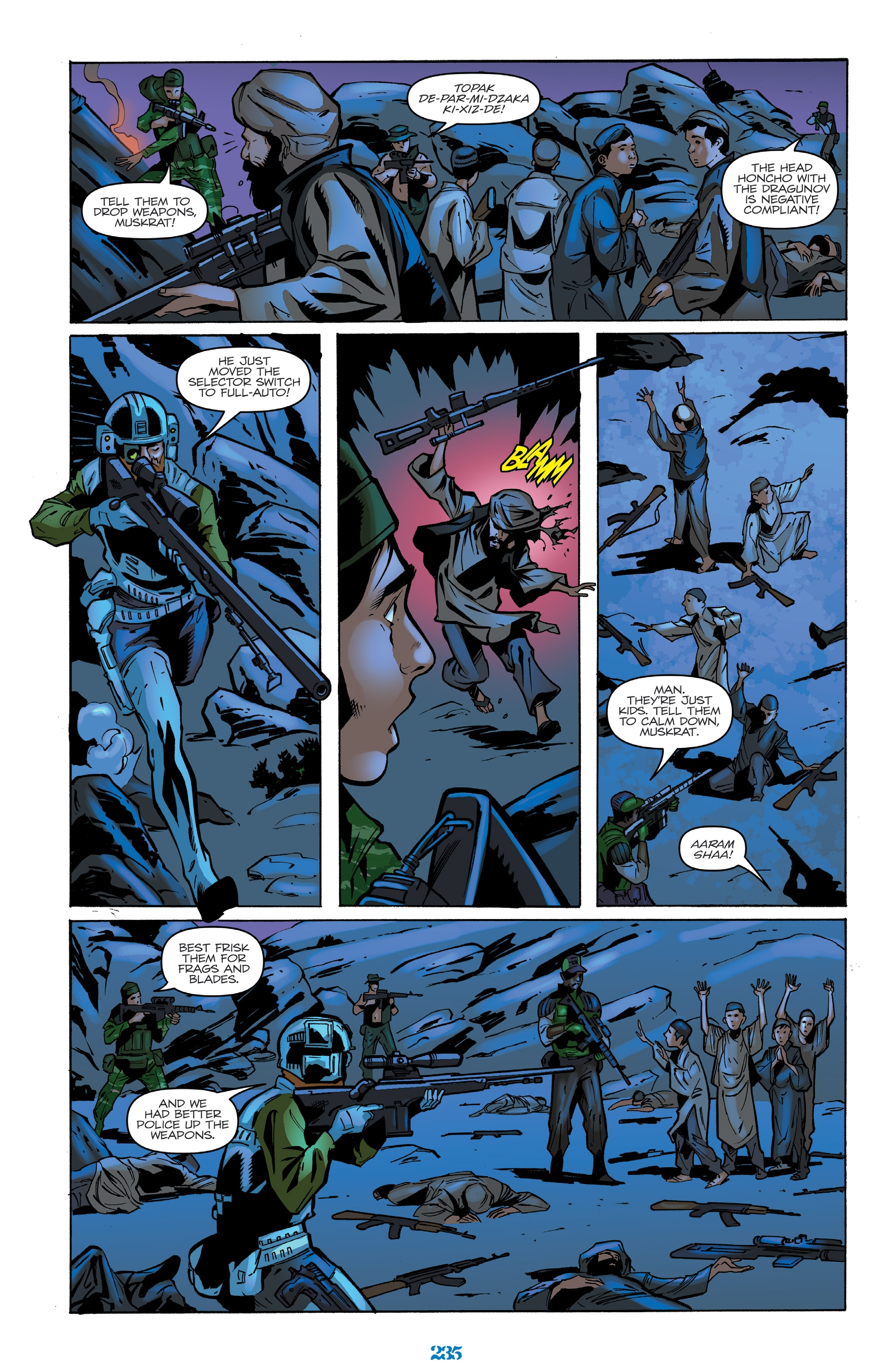 Read online Classic G.I. Joe comic -  Issue # TPB 20 (Part 2) - 136