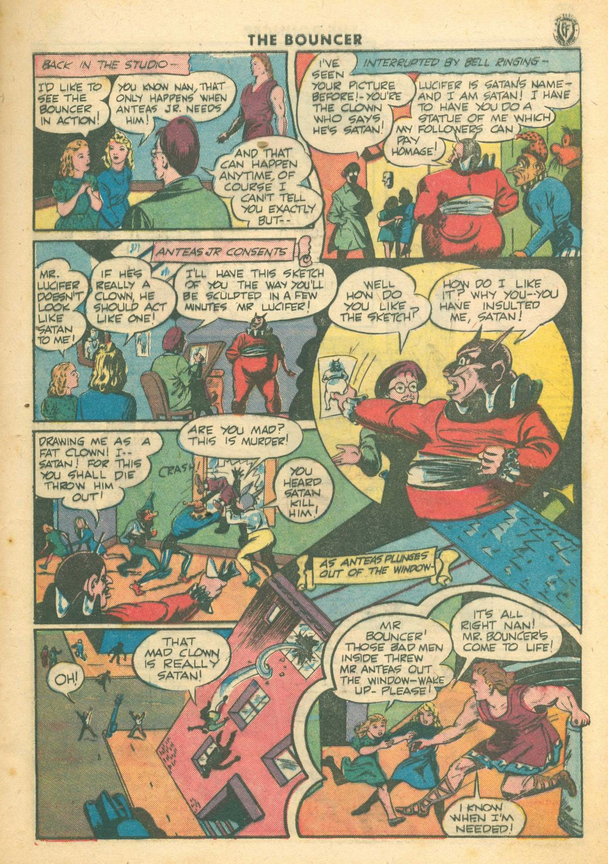 Read online The Bouncer (1944) comic -  Issue #12 - 5