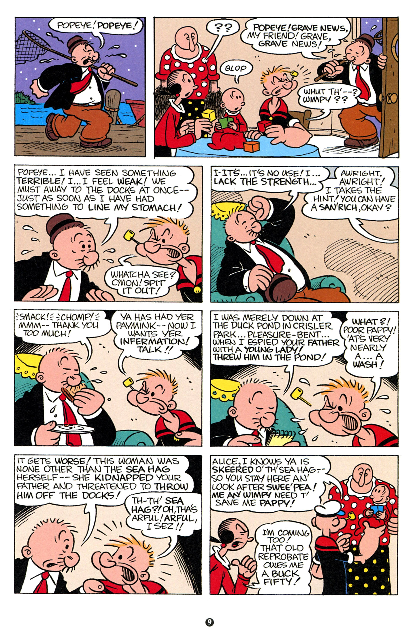 Read online Popeye (2012) comic -  Issue #8 - 11