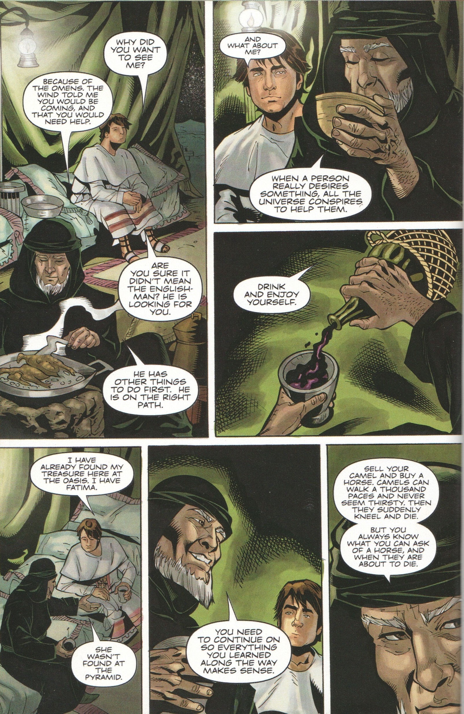 Read online The Alchemist: A Graphic Novel comic -  Issue # TPB (Part 2) - 50