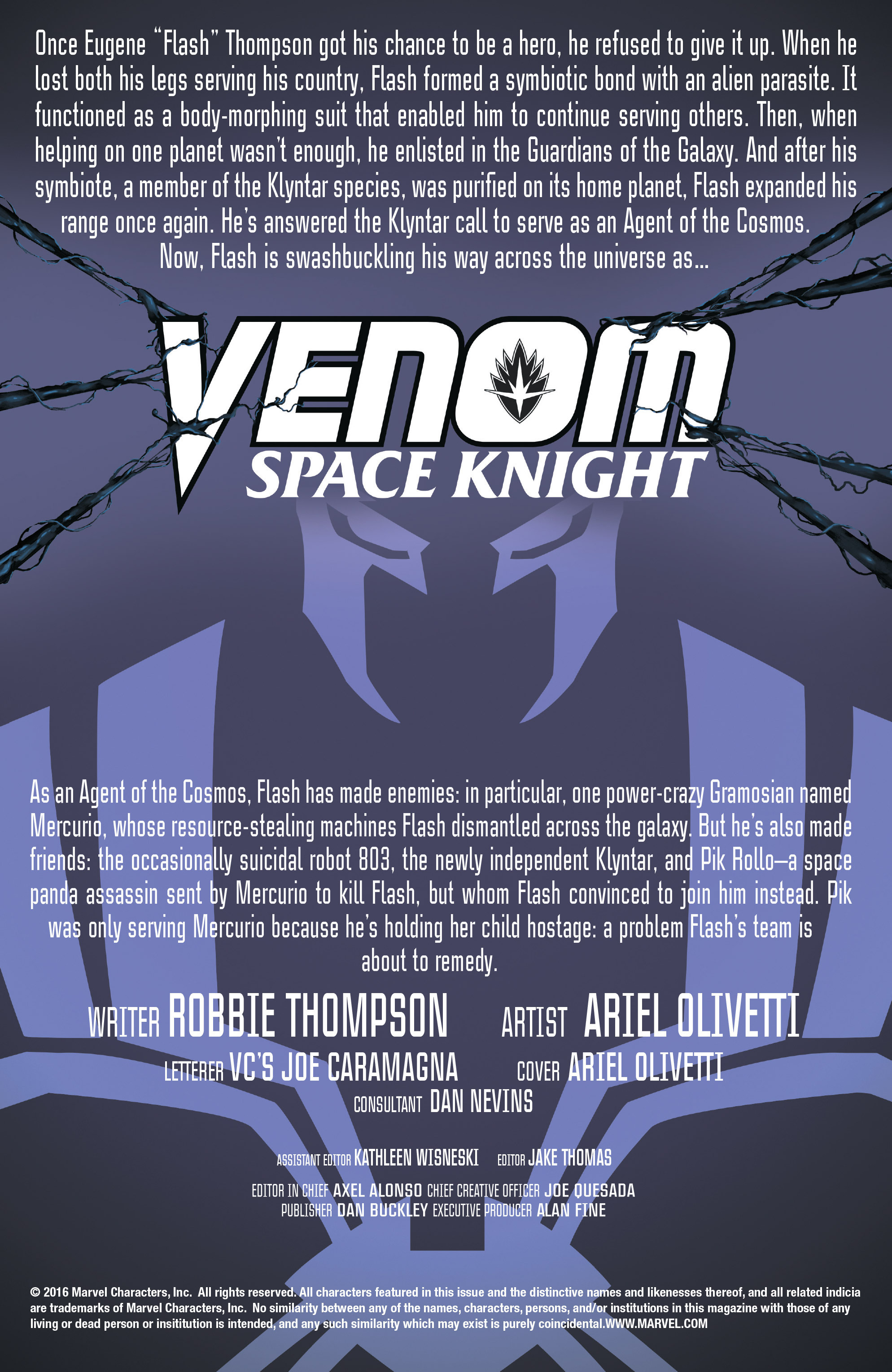 Read online Venom: Space Knight comic -  Issue #5 - 2