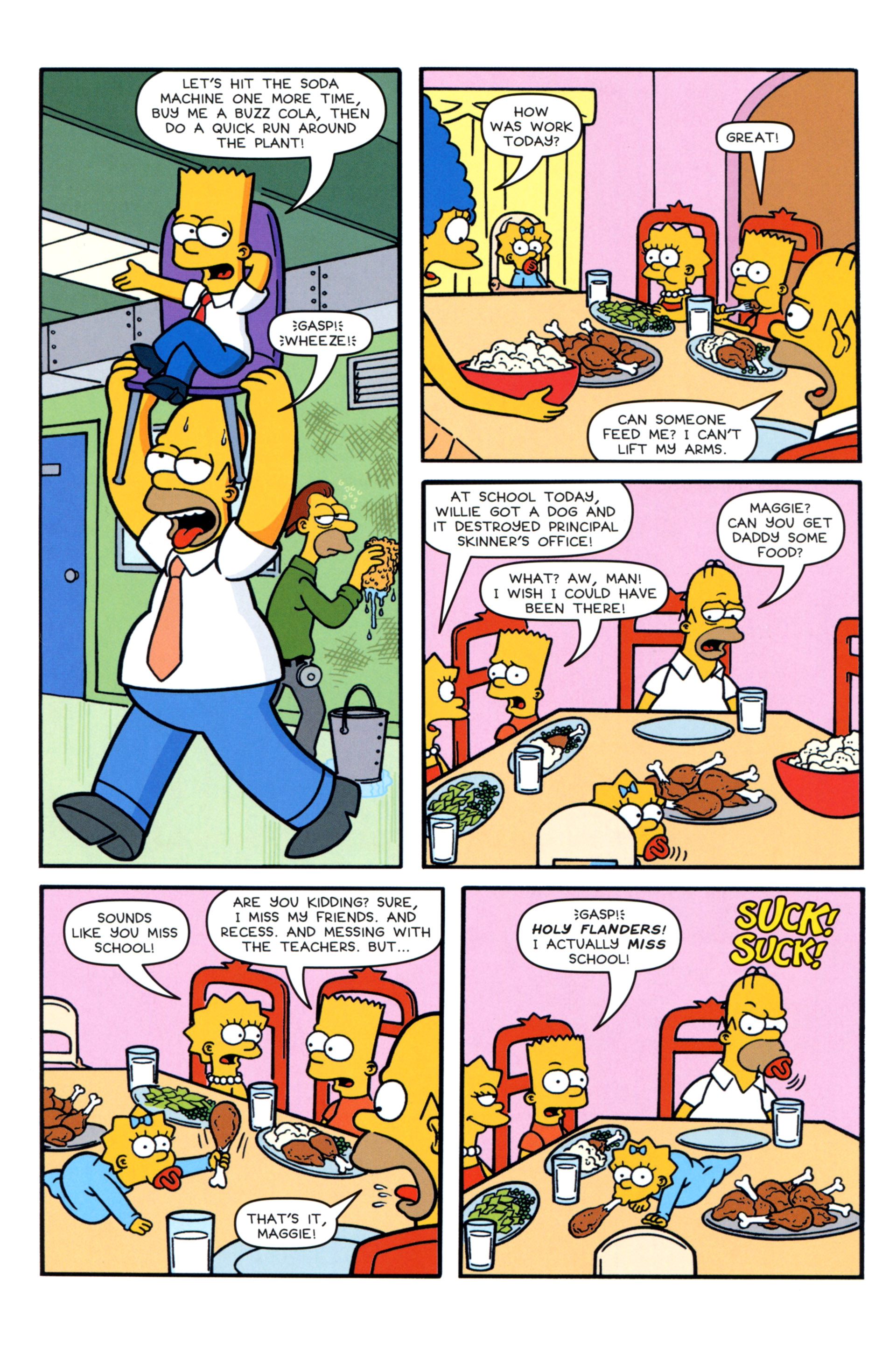 Read online Simpsons Comics comic -  Issue #202 - 24