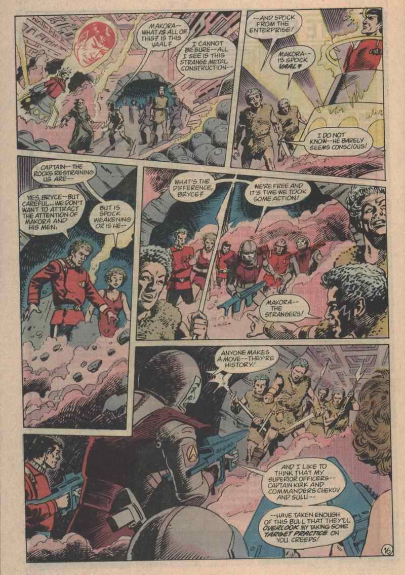 Read online Star Trek (1984) comic -  Issue #45 - 17