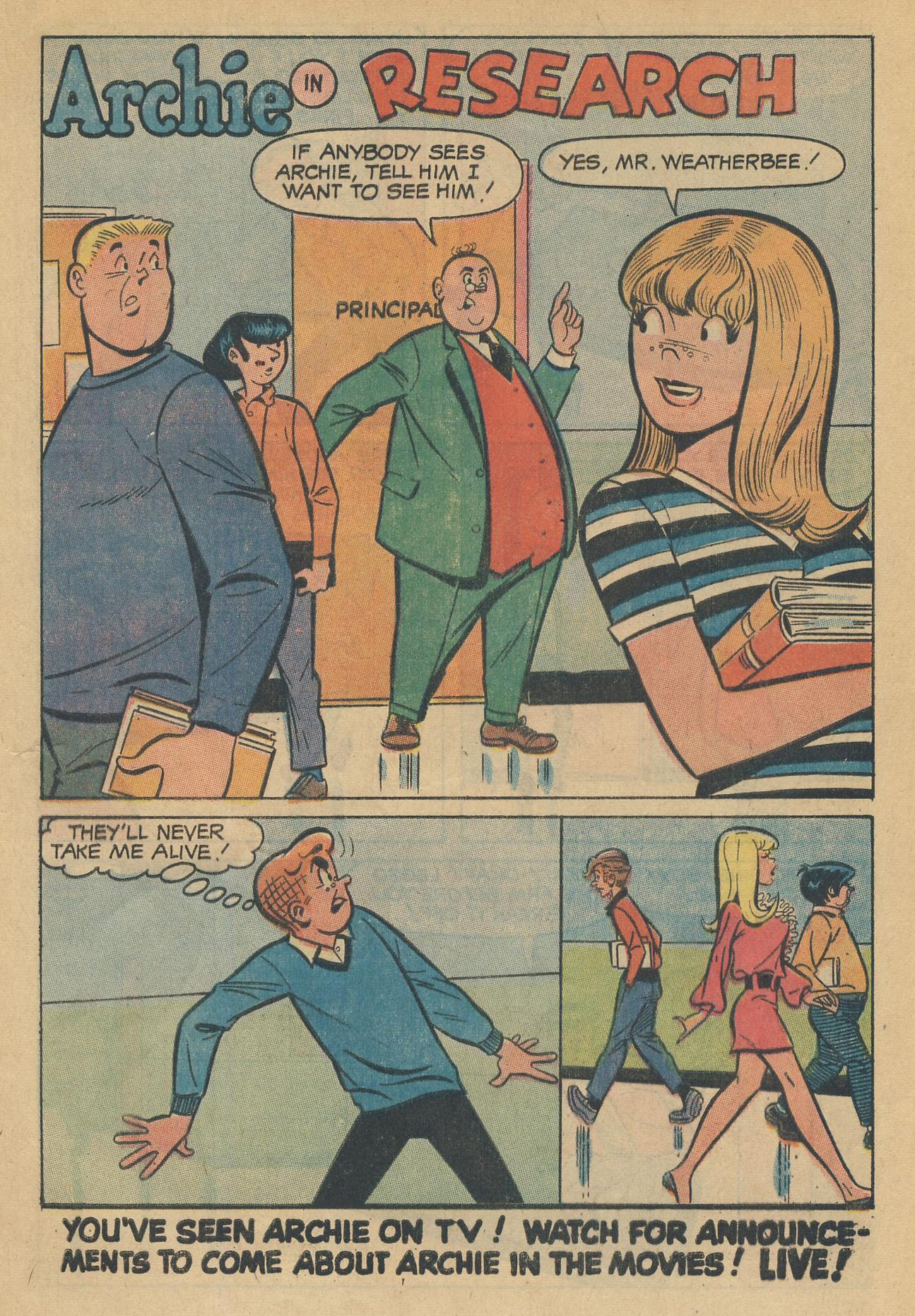 Read online Everything's Archie comic -  Issue #17 - 21