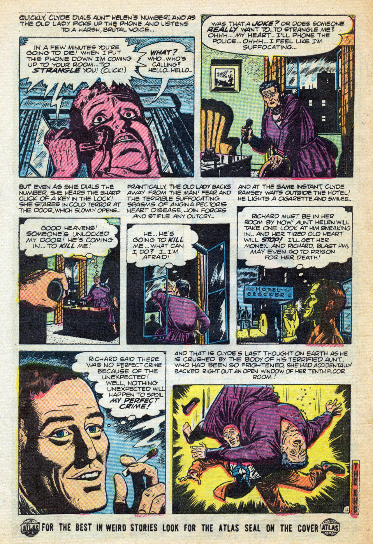 Read online Mystic (1951) comic -  Issue #33 - 32