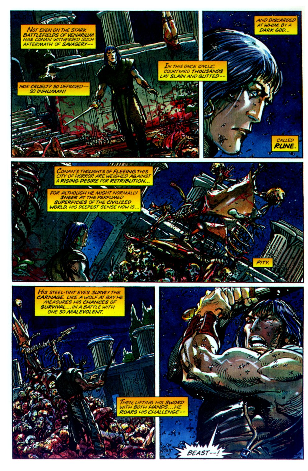 Read online Conan vs. Rune comic -  Issue # Full - 12