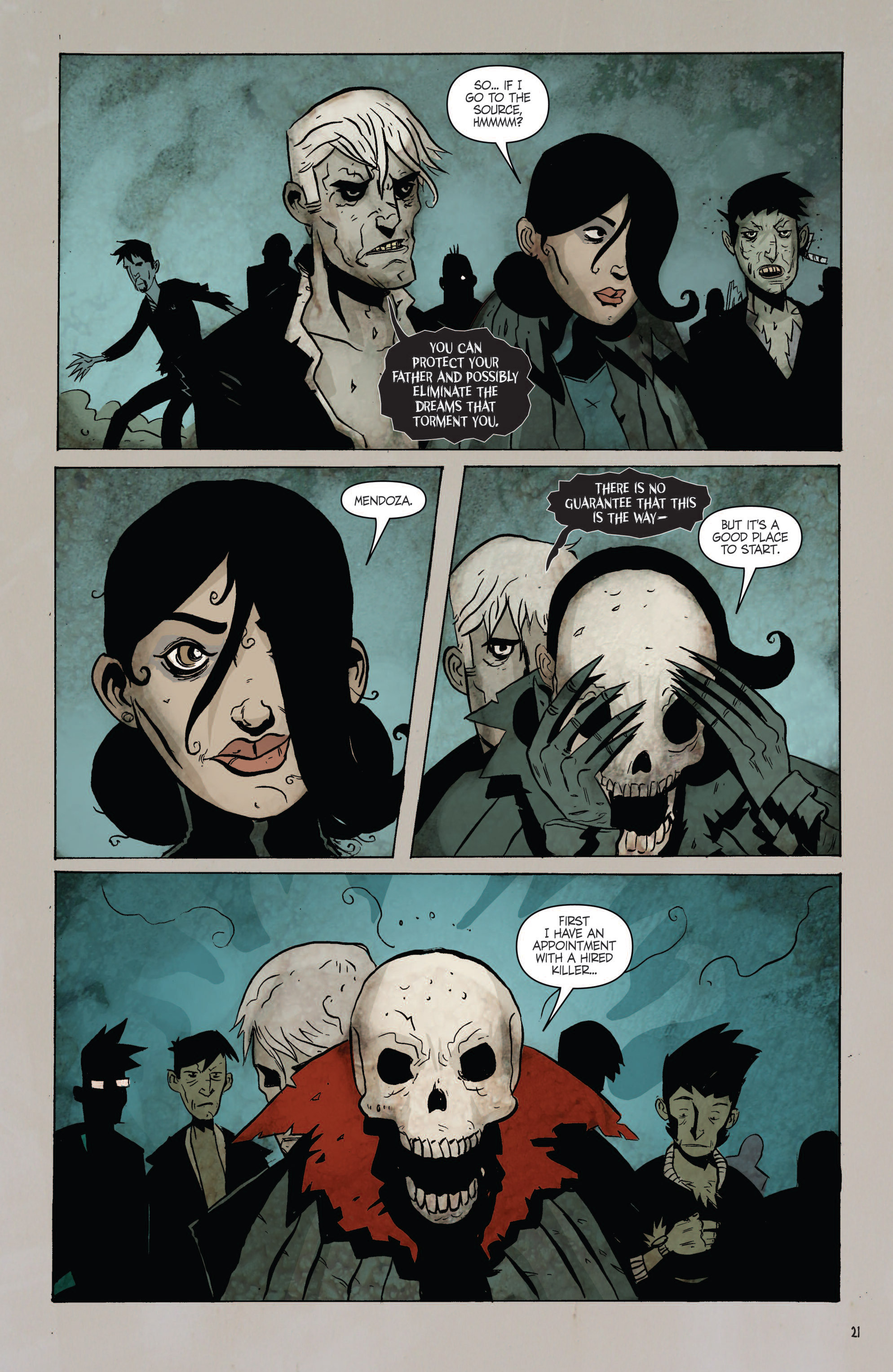 Read online Secret Skull comic -  Issue #3 - 22