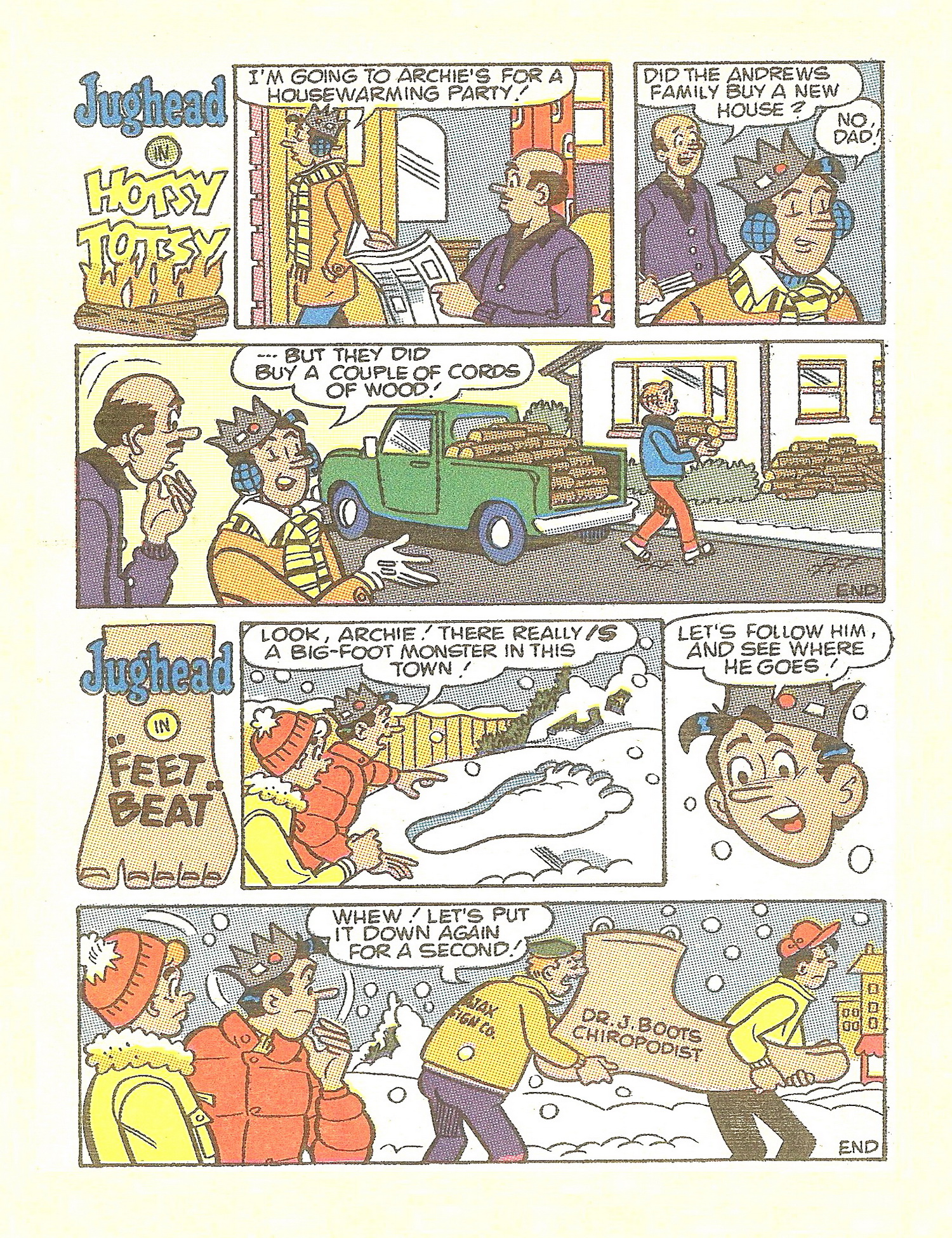 Read online Jughead Jones Comics Digest comic -  Issue #61 - 82