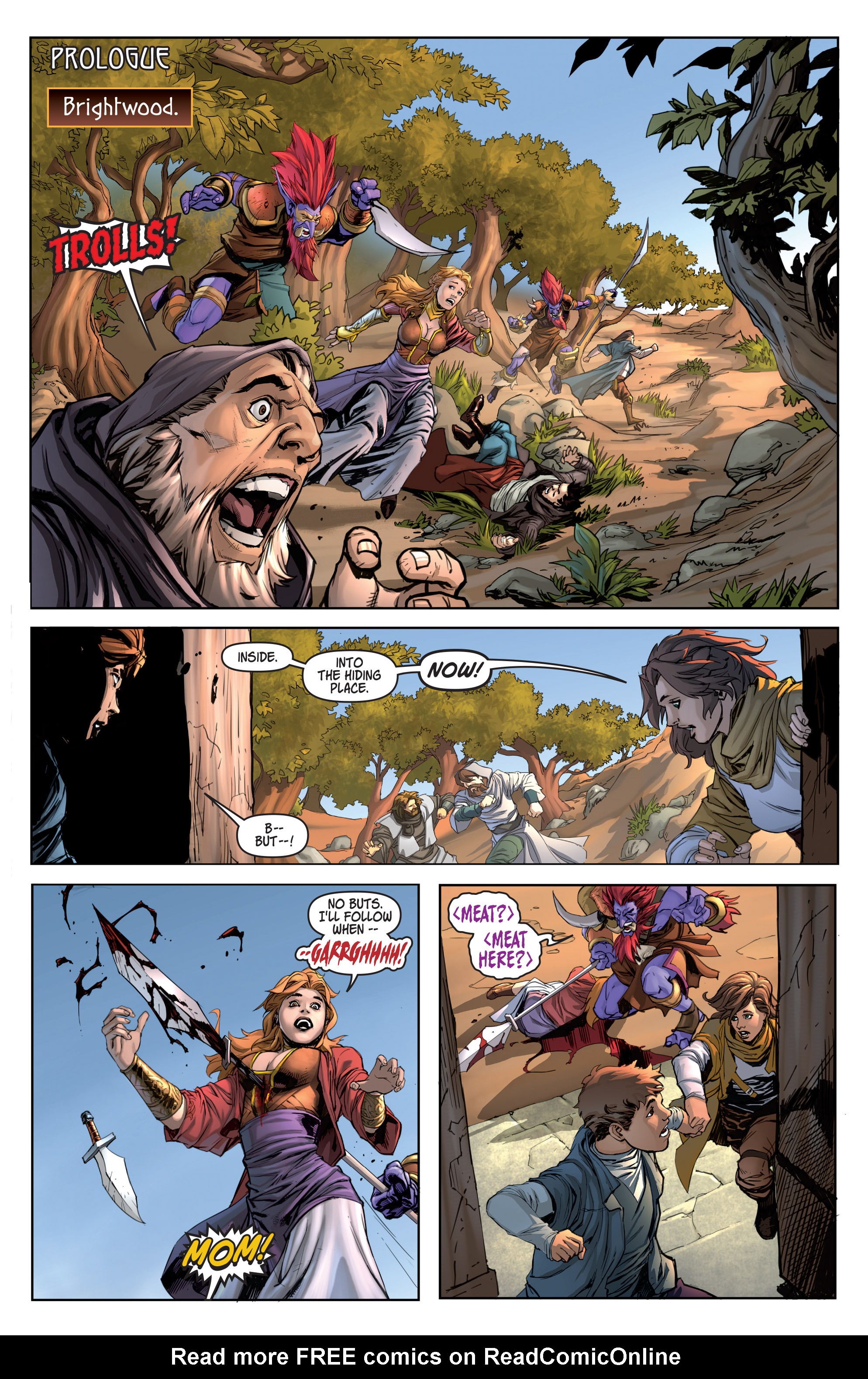 Read online Warcraft: Bonds of Brotherhood comic -  Issue # Full - 4