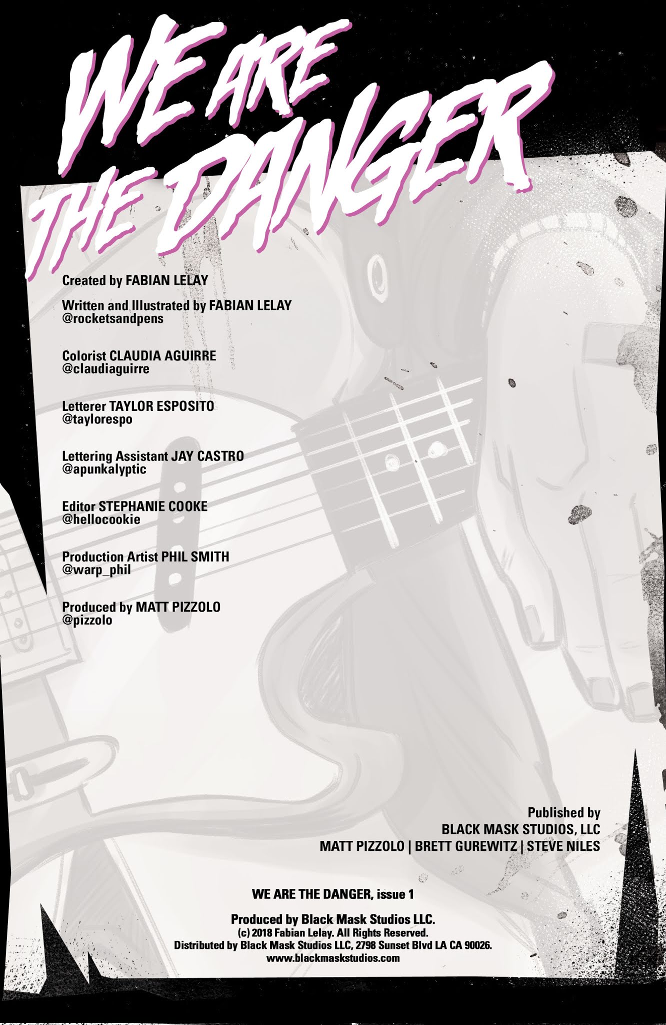 Read online We Are The Danger comic -  Issue #1 - 2