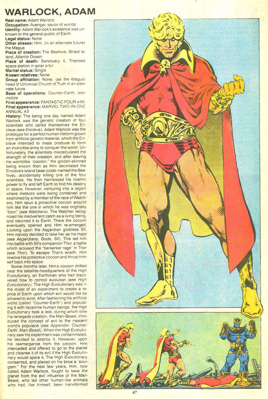 Read online The Official Handbook of the Marvel Universe Deluxe Edition comic -  Issue #20 - 49