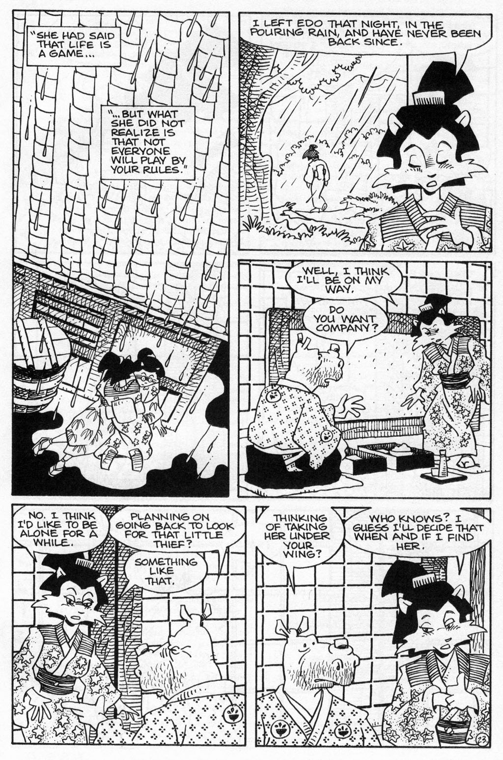 Usagi Yojimbo (1996) Issue #52 #52 - English 25