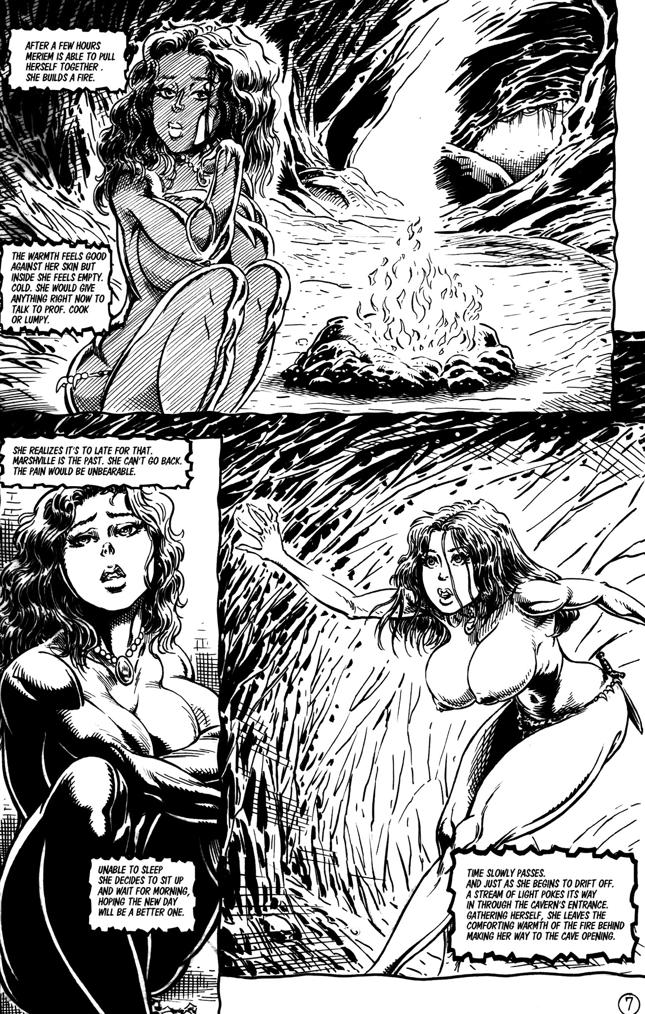 Read online Cavewoman: Sea Monsters comic -  Issue # Full - 9