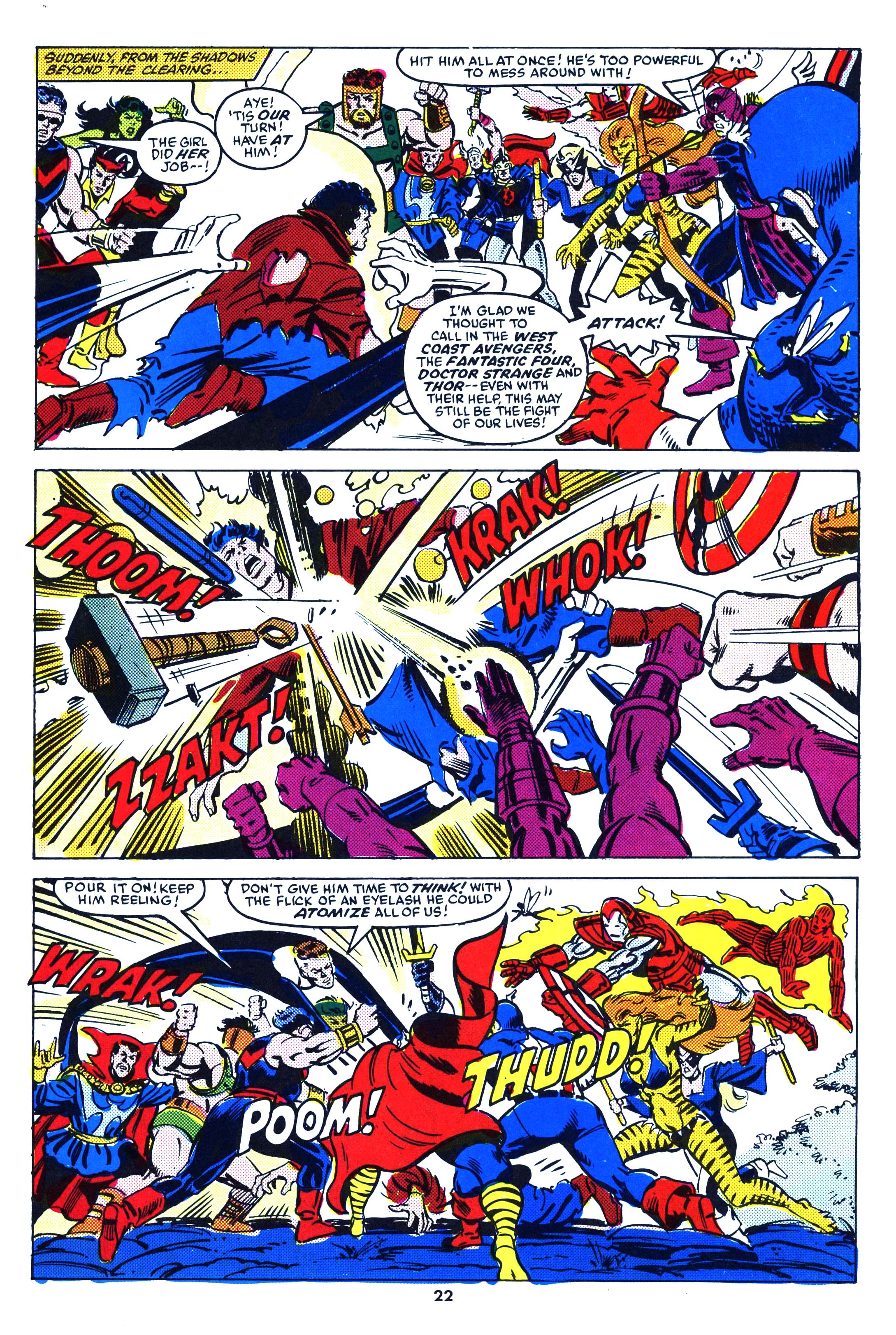 Read online Secret Wars (1985) comic -  Issue #60 - 22