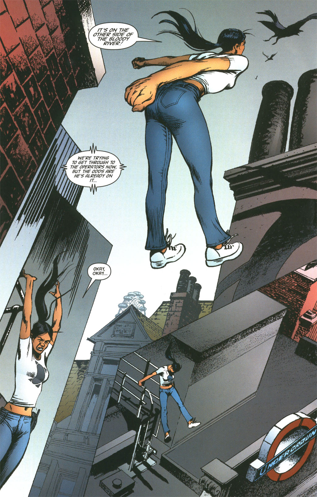 Read online Global Frequency comic -  Issue #6 - 14