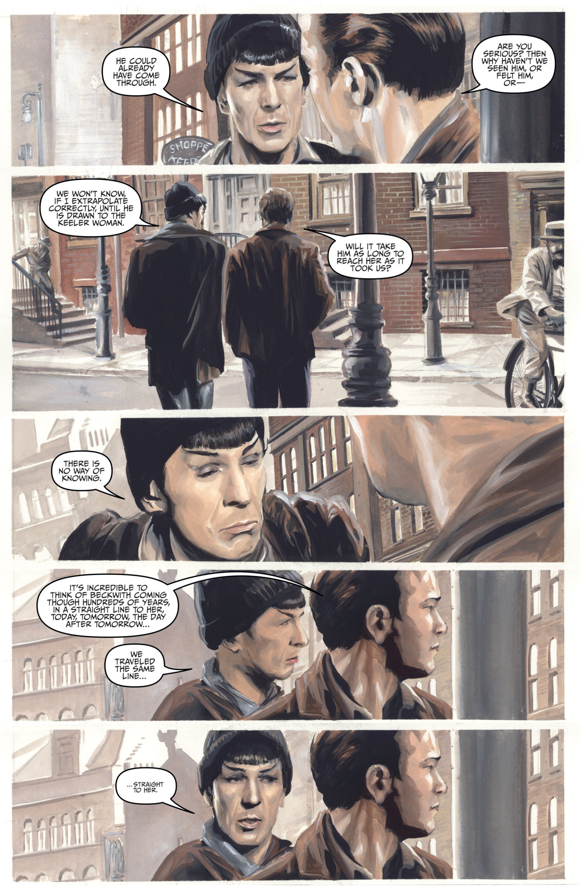 Read online Star Trek: Harlan Ellison's Original The City on the Edge of Forever Teleplay comic -  Issue #3 - 16