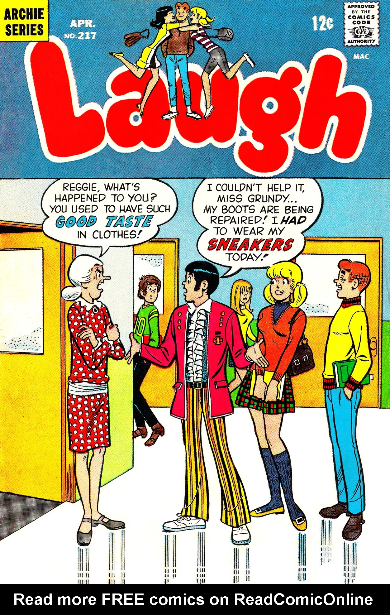 Read online Laugh (Comics) comic -  Issue #217 - 1