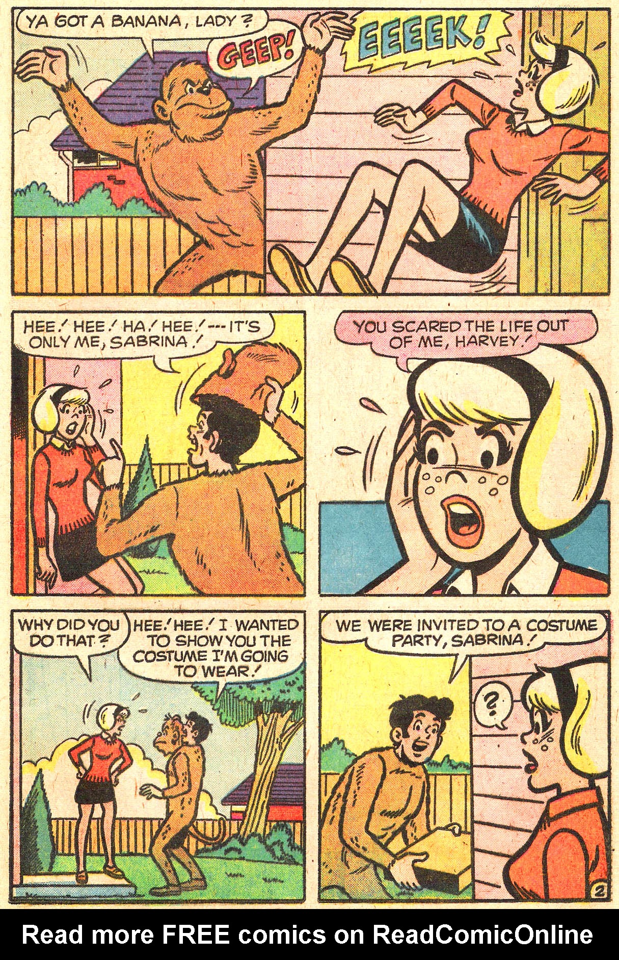 Read online Sabrina The Teenage Witch (1971) comic -  Issue #36 - 21