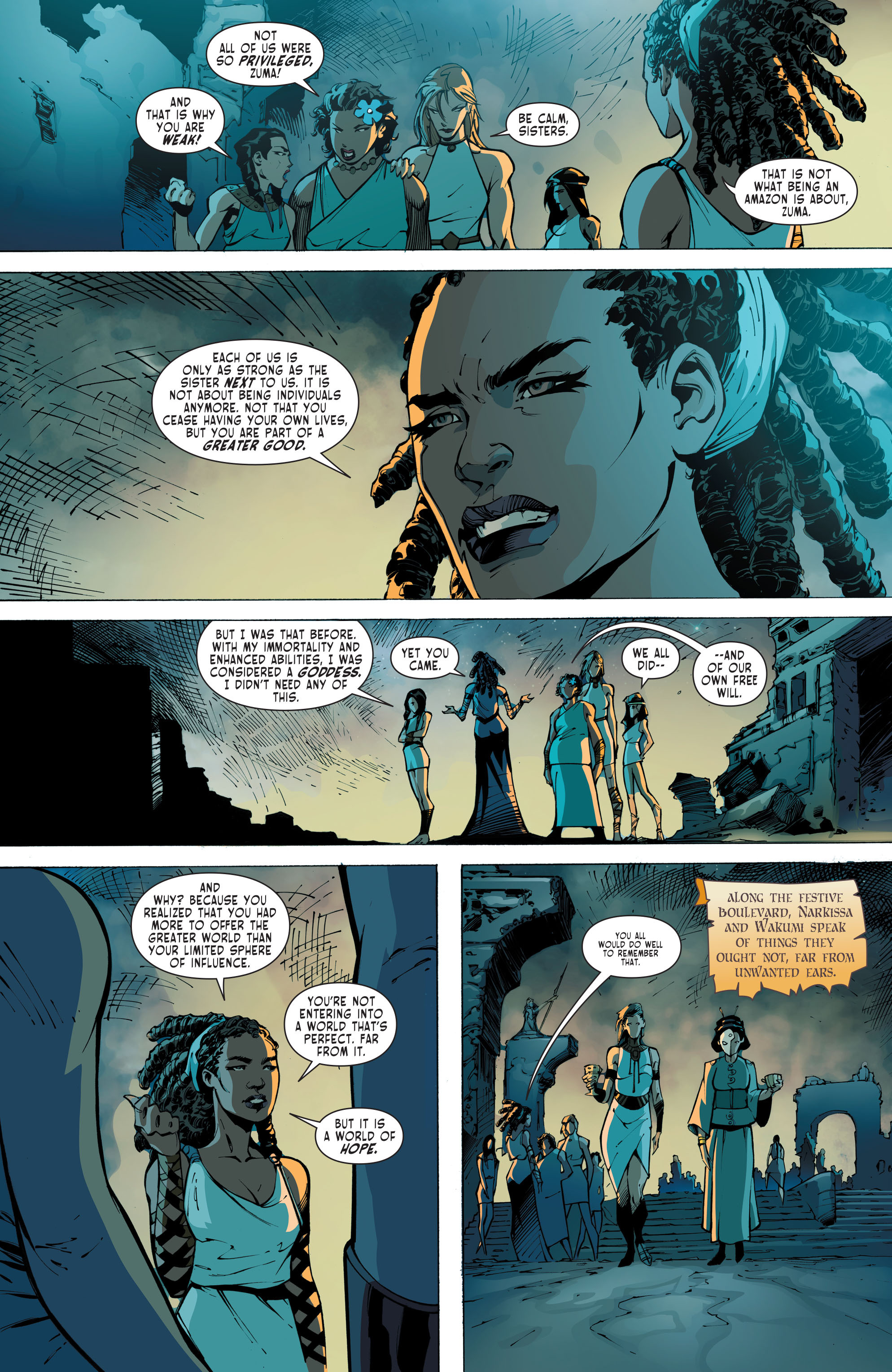 Read online The Odyssey of the Amazons comic -  Issue #1 - 14