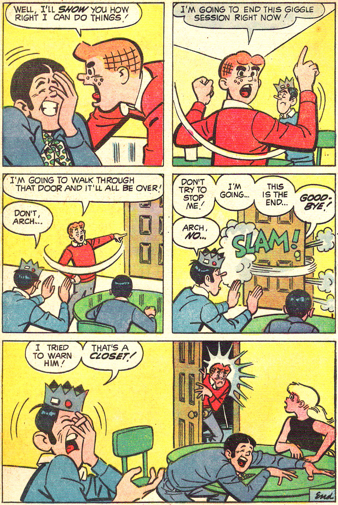 Read online Pep Comics comic -  Issue #250 - 8