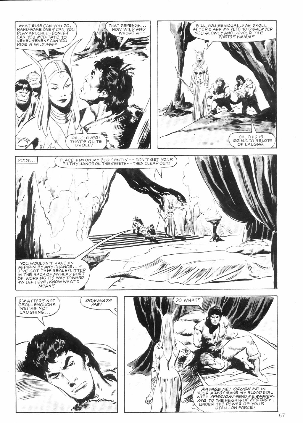 Read online The Savage Sword Of Conan comic -  Issue #81 - 53