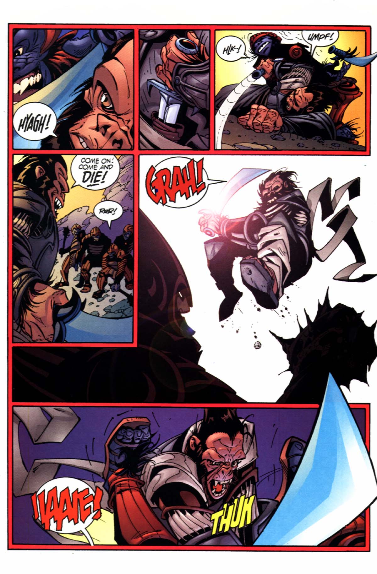 Read online Planet of the Apes: The Human War comic -  Issue #3 - 11
