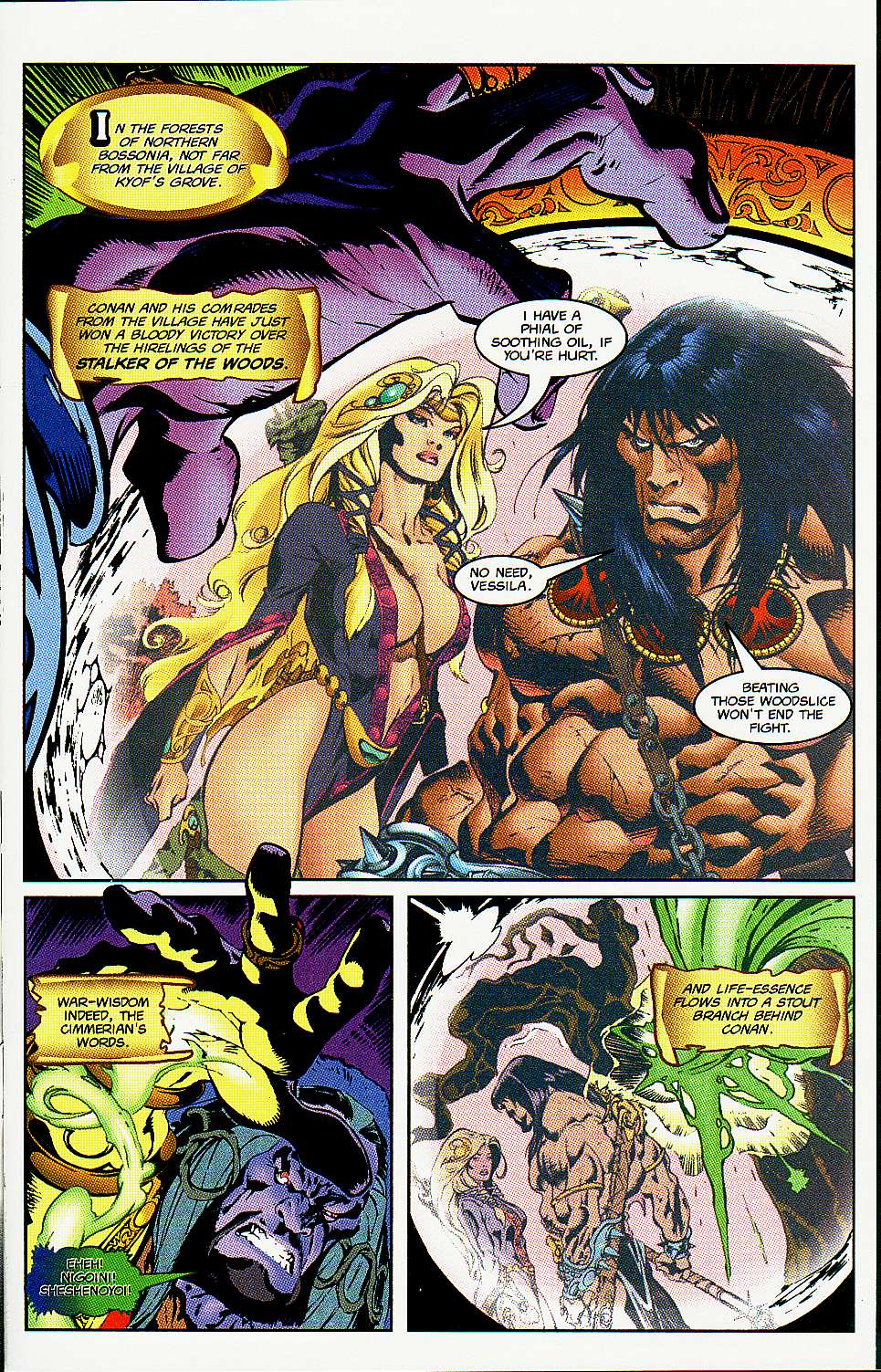 Read online Conan the Barbarian (1997) comic -  Issue #3 - 4