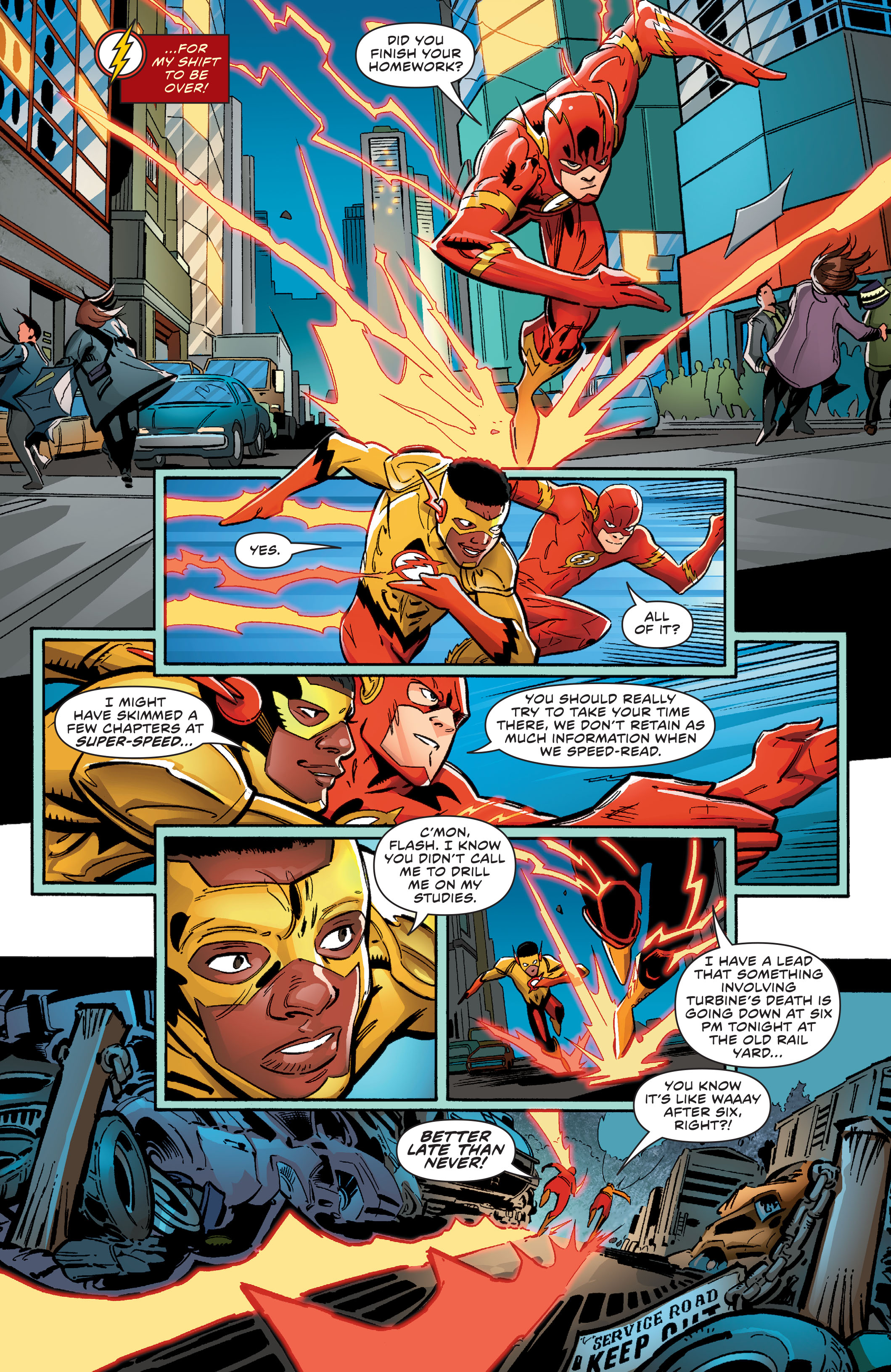 Read online Flash: The Rebirth Deluxe Edition comic -  Issue # TPB 3 (Part 3) - 1