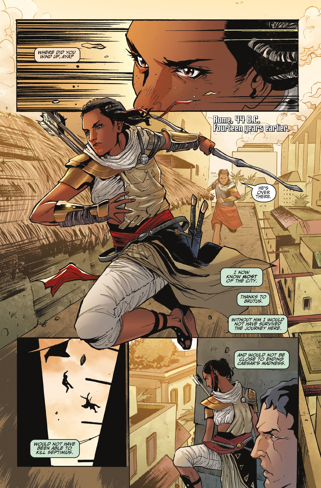 Read online Assassin's Creed: Origins comic -  Issue #1 - 6