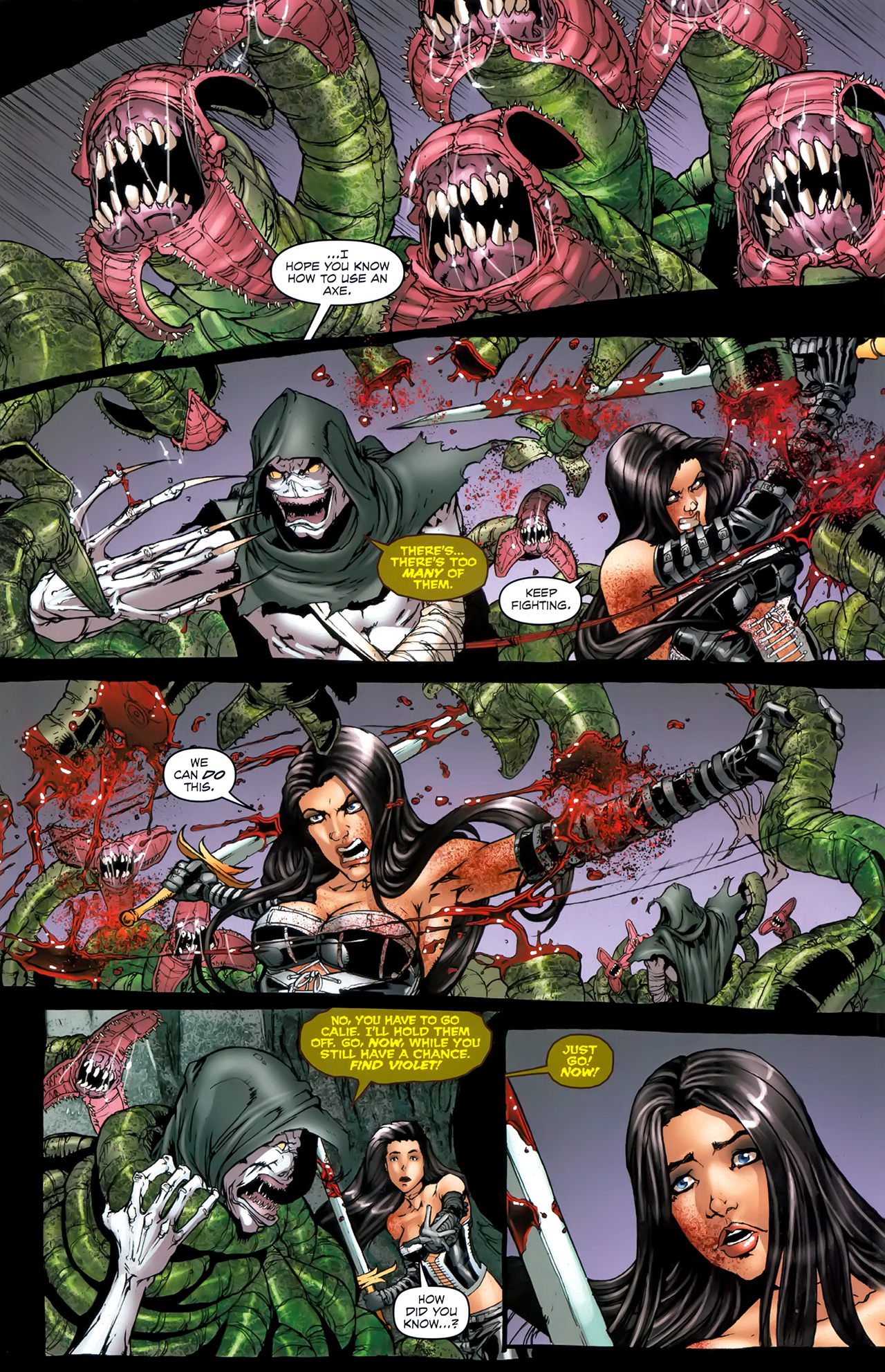 Read online Grimm Fairy Tales: Escape From Wonderland comic -  Issue #3 - 9