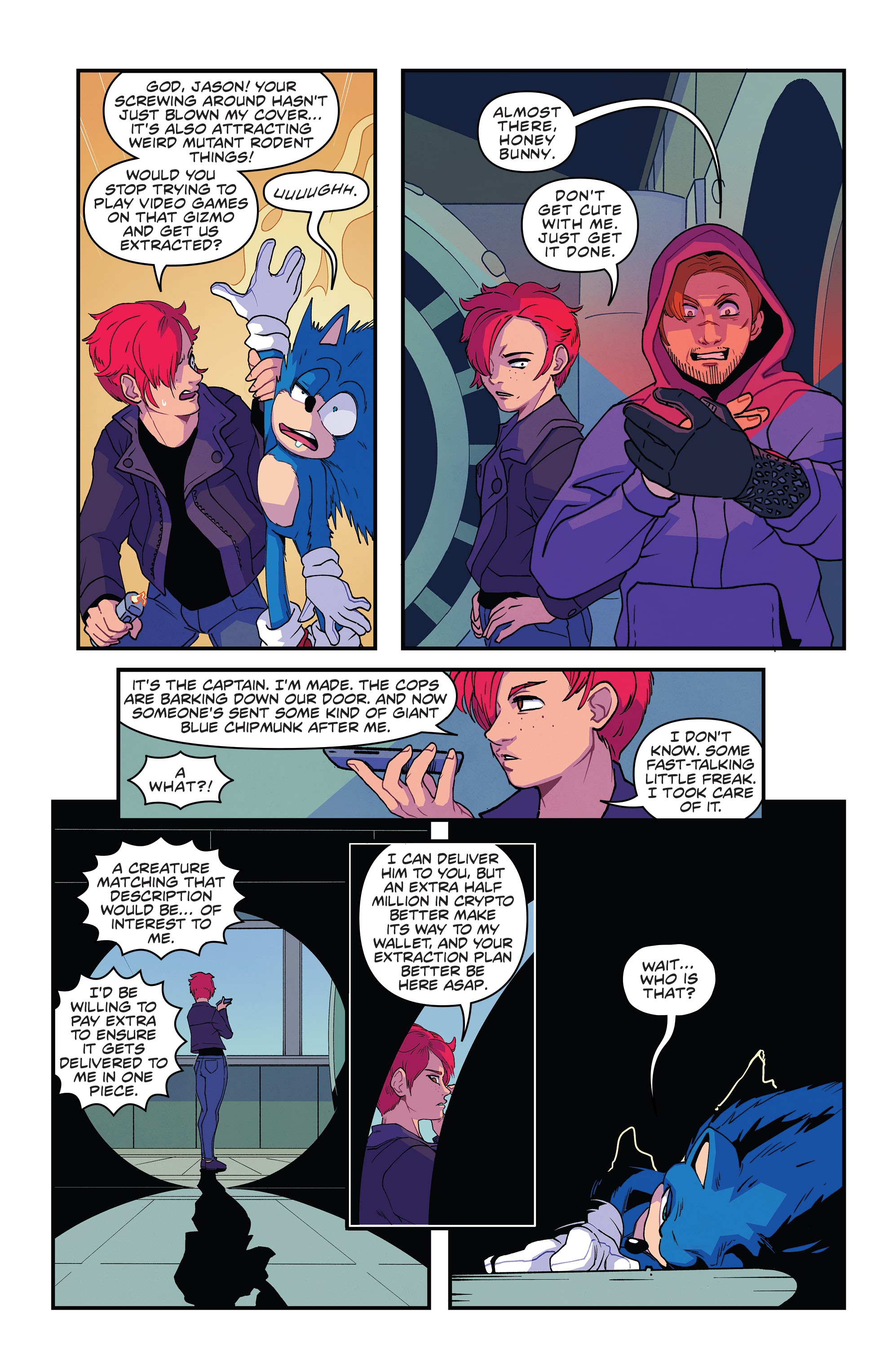Read online Sonic the Hedgehog 2: The Official Movie Pre-Quill comic -  Issue # Full - 10