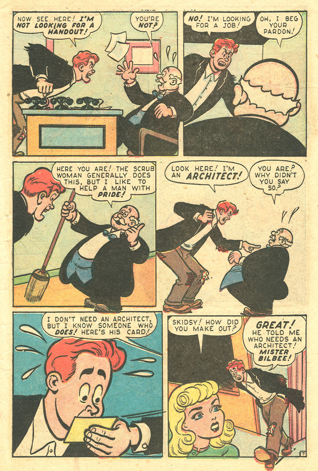 Read online Tessie the Typist comic -  Issue #11 - 45
