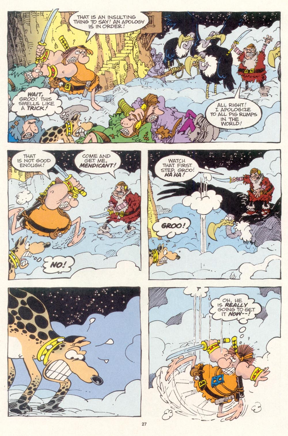 Read online Sergio Aragonés Groo the Wanderer comic -  Issue #114 - 29