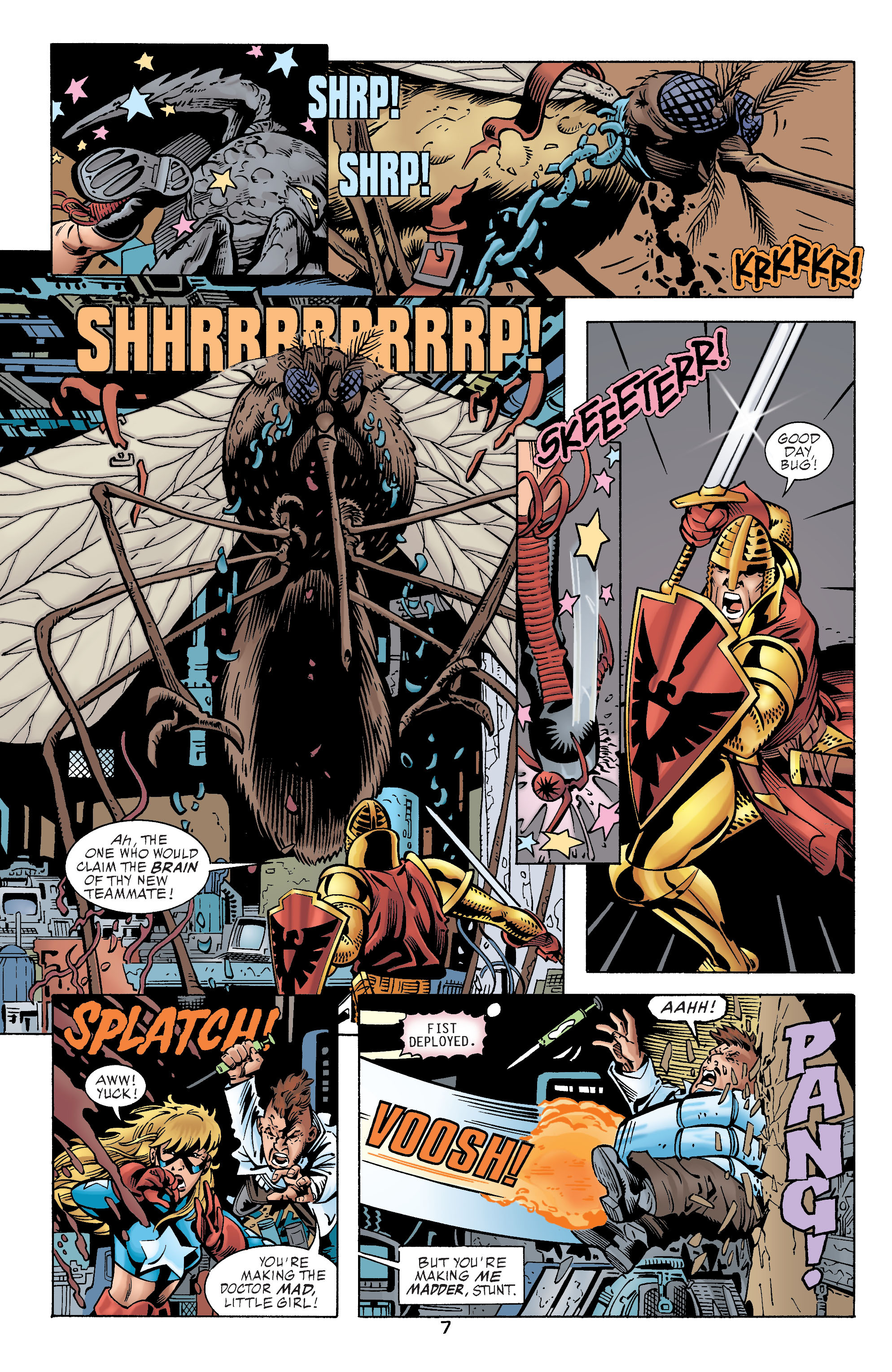 Read online Stars and S.T.R.I.P.E. comic -  Issue #11 - 8