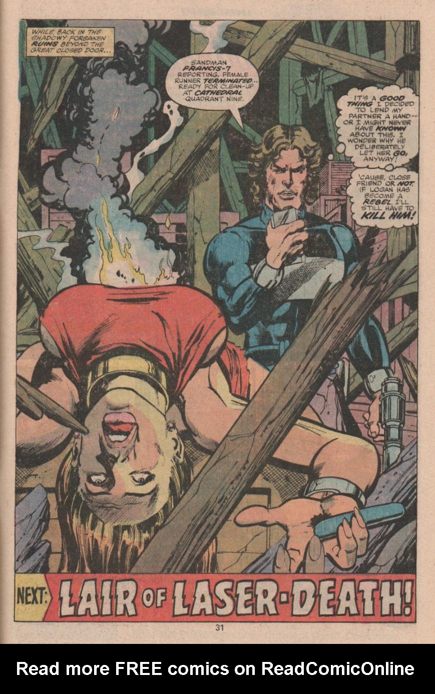 Read online Logan's Run comic -  Issue #2 - 19