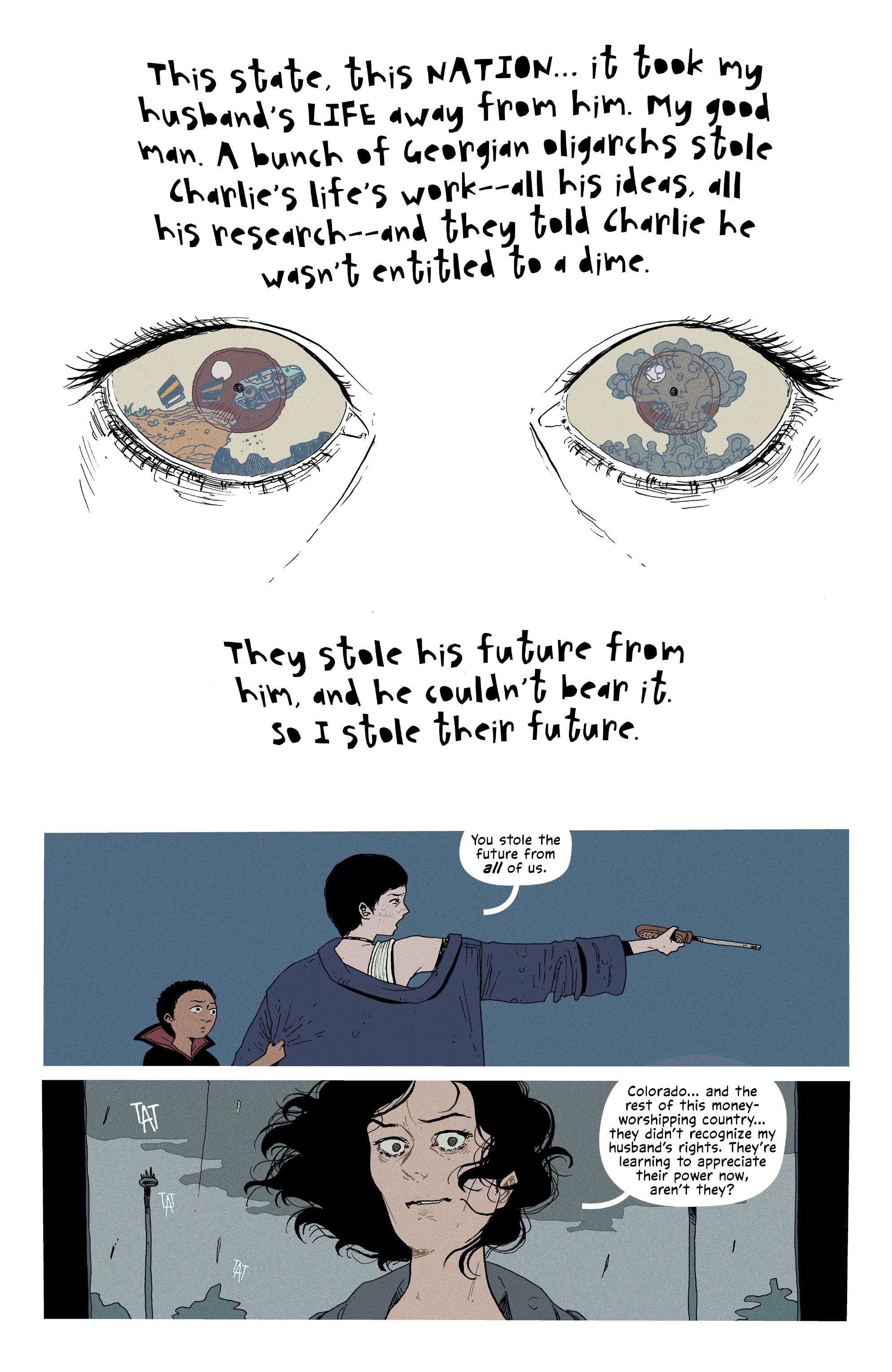 Read online Joe Hill's Rain comic -  Issue #5 - 17