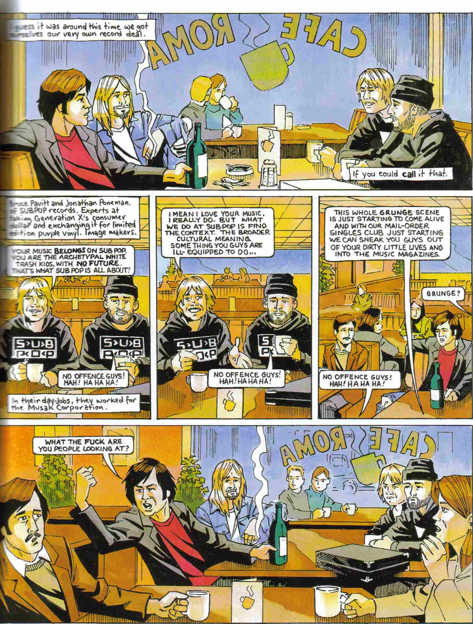 Read online GodSpeed: The Kurt Cobain Graphic comic -  Issue # TPB - 32