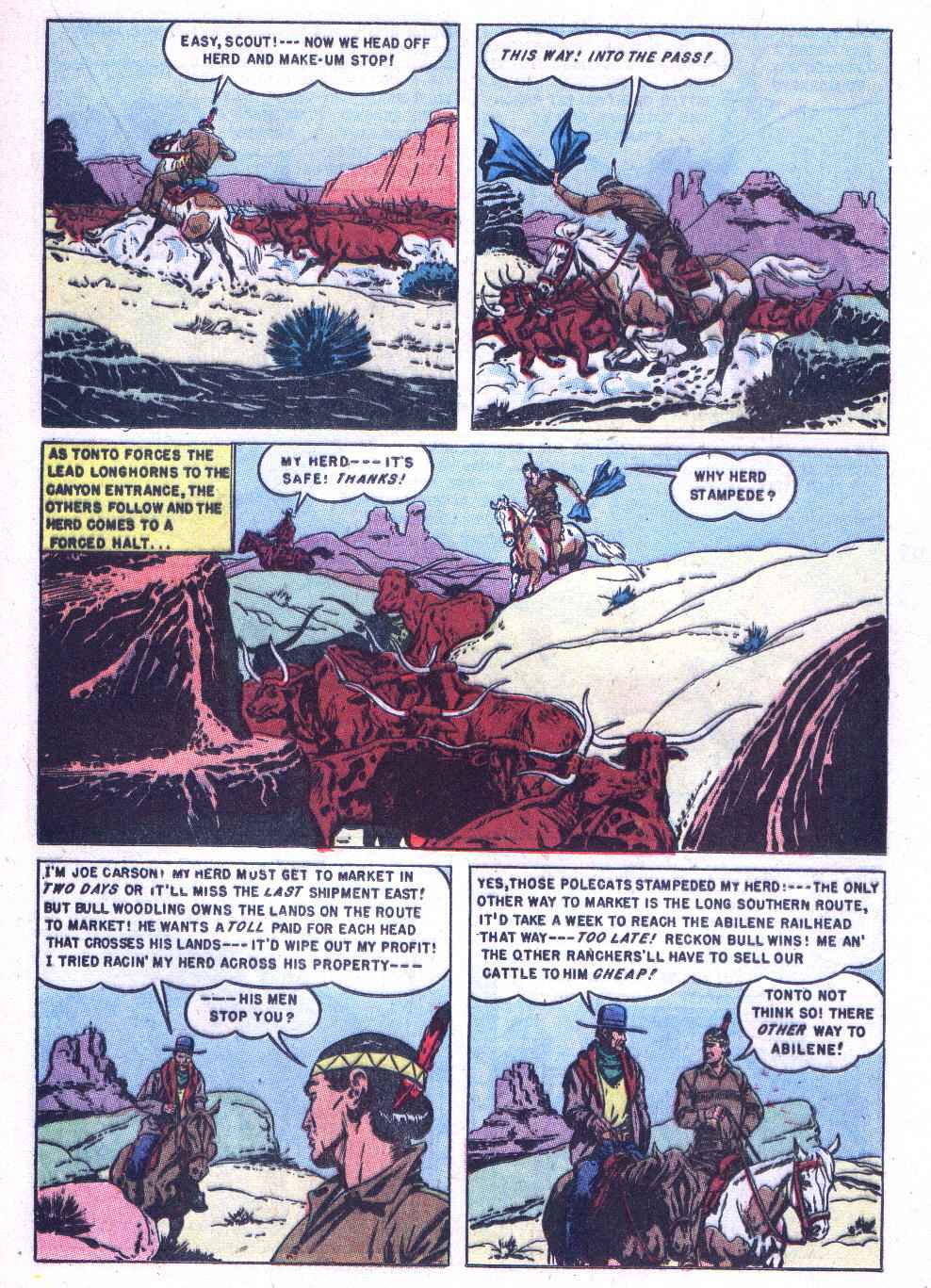 Read online Lone Ranger's Companion Tonto comic -  Issue #6 - 21
