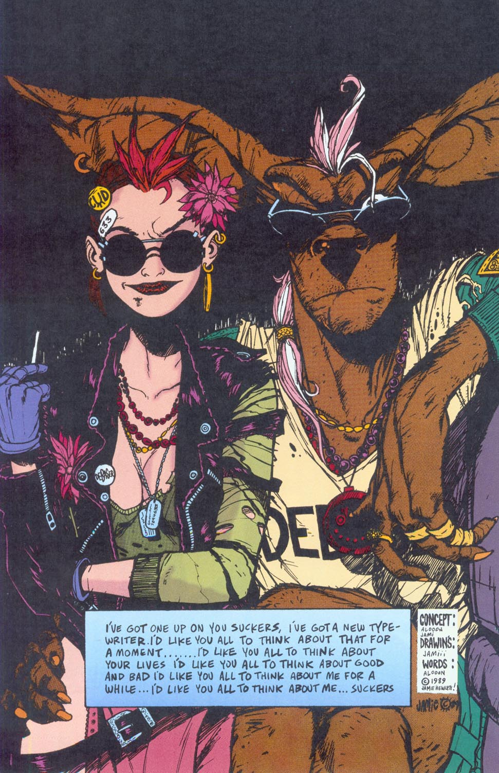 Read online Hewlett and Martin's Tank Girl comic -  Issue # TPB - 78