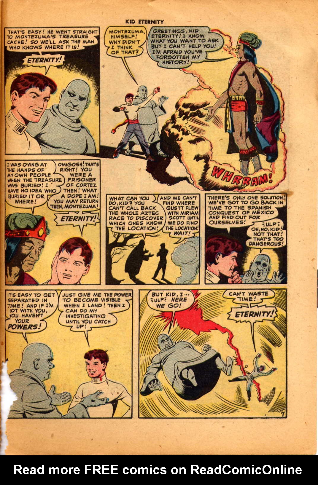 Read online Kid Eternity (1946) comic -  Issue #6 - 43