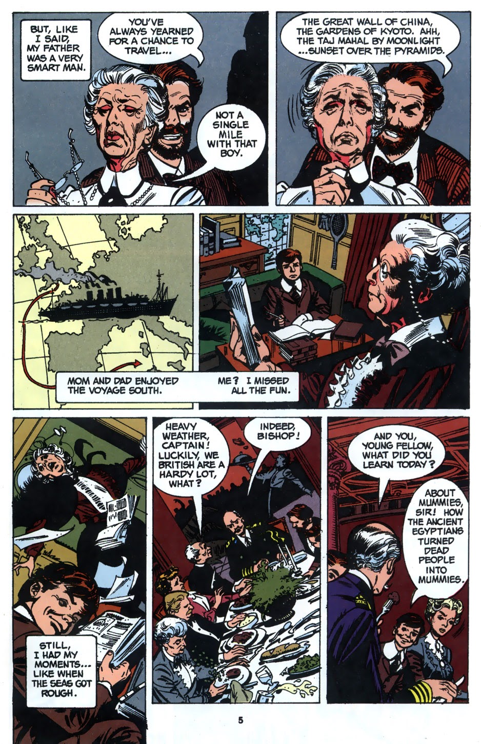 Read online Young Indiana Jones Chronicles comic -  Issue #1 - 7