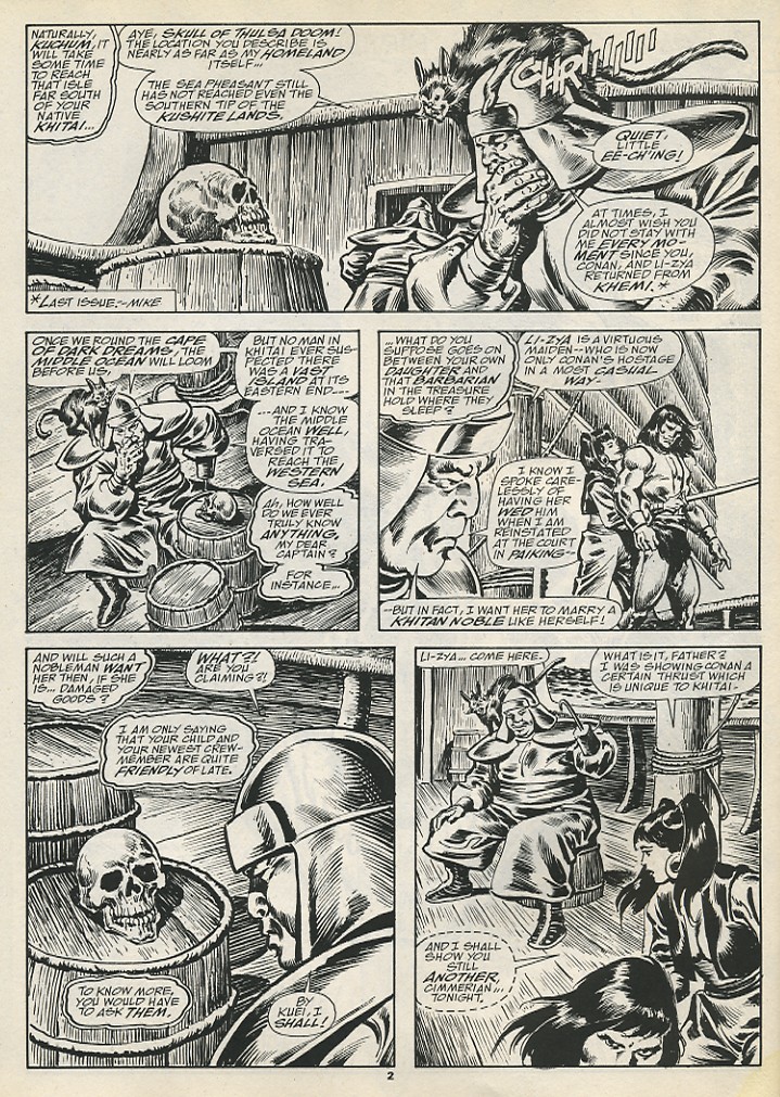 The Savage Sword Of Conan issue 192 - Page 4