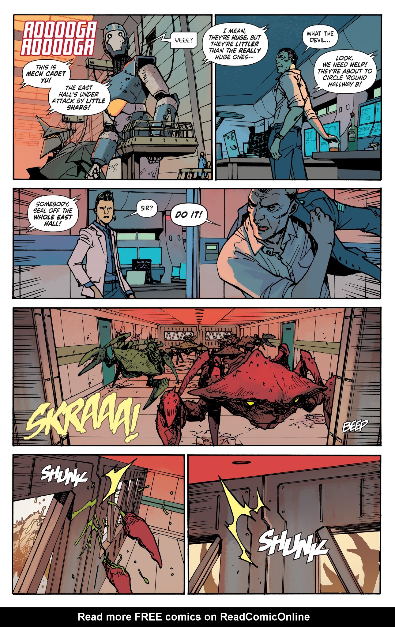 Read online Mech Cadet Yu comic -  Issue #6 - 12