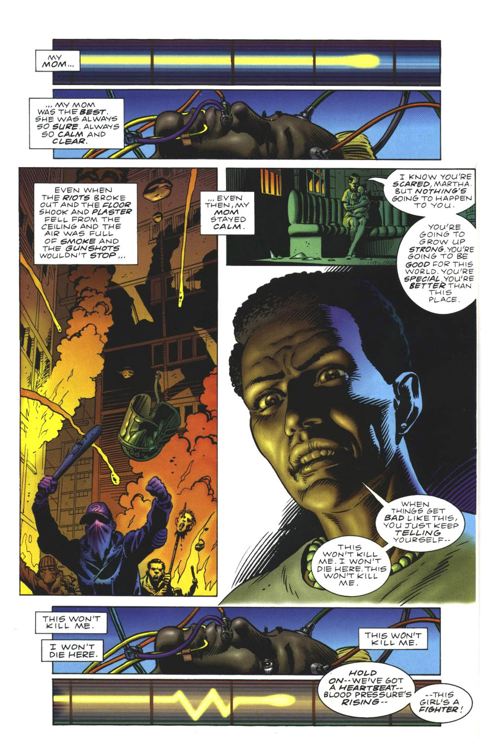 Read online Martha Washington Goes To War comic -  Issue # TPB - 28