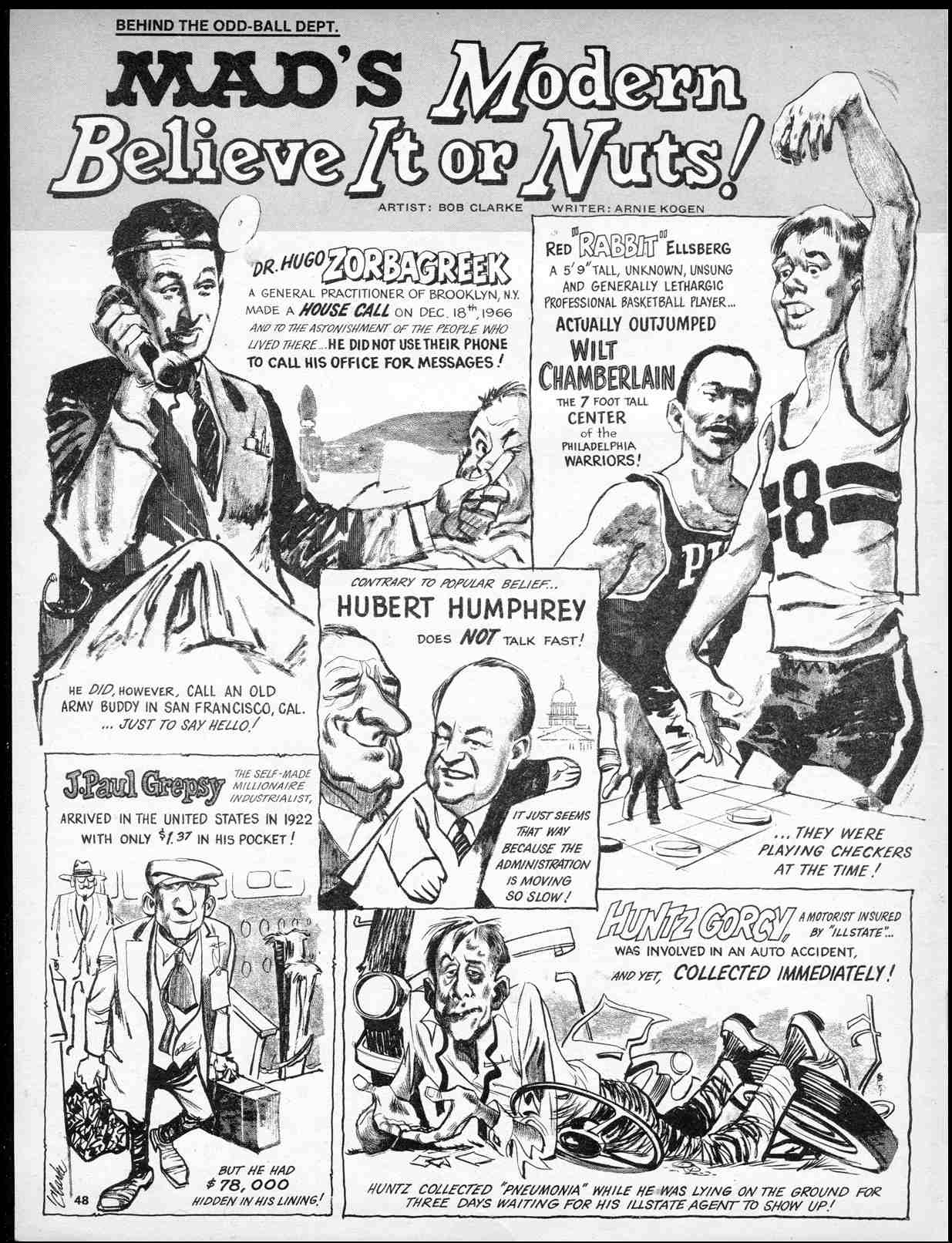 Read online MAD comic -  Issue #117 - 50