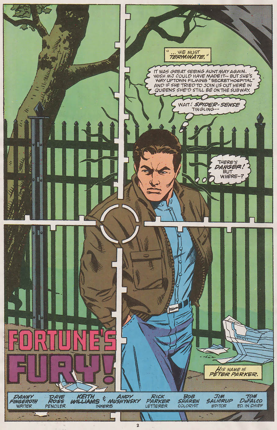 Read online Web of Spider-Man (1985) comic -  Issue #71 - 3