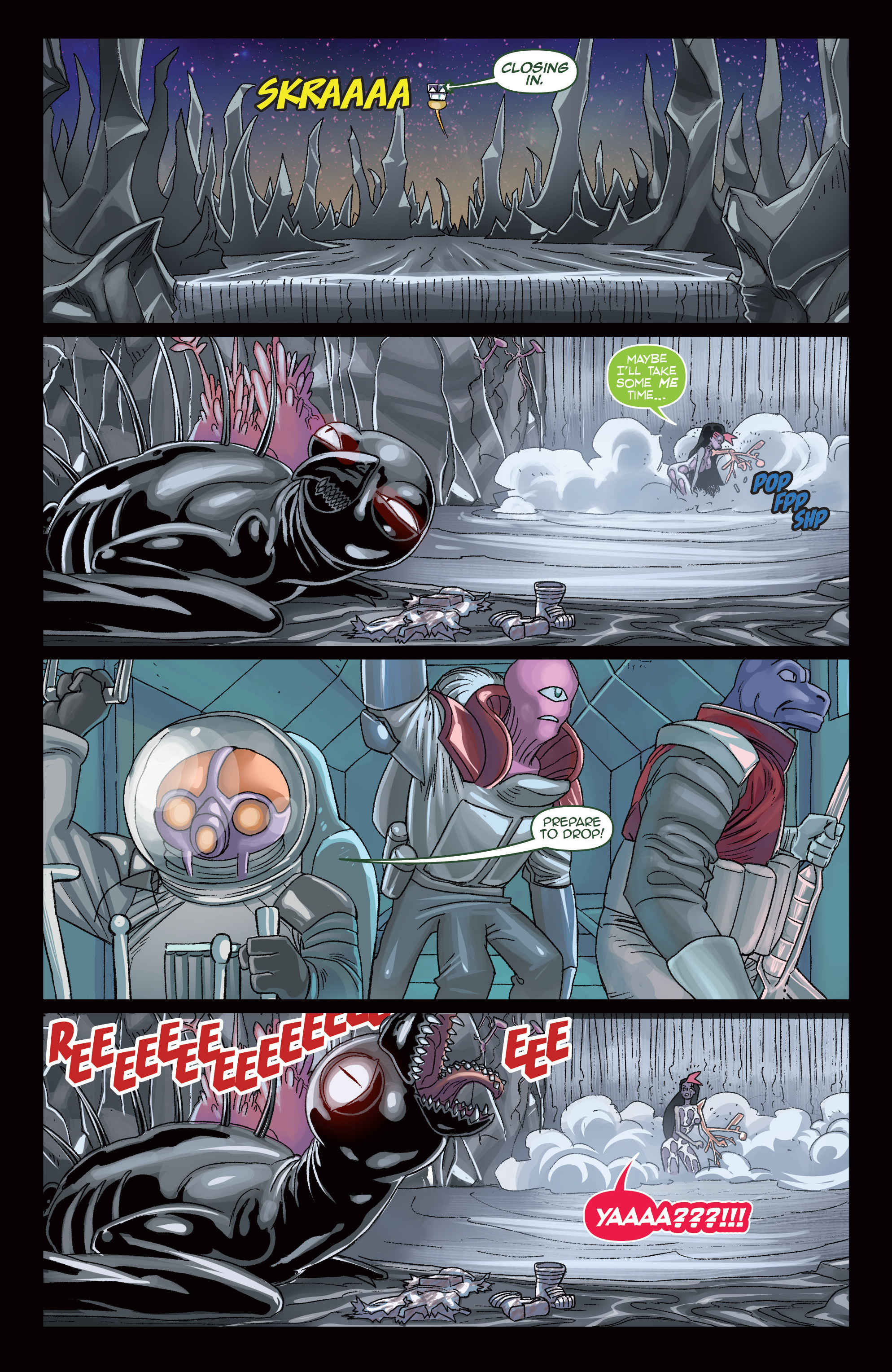 Read online Amalgama: Space Zombie comic -  Issue #3 - 8