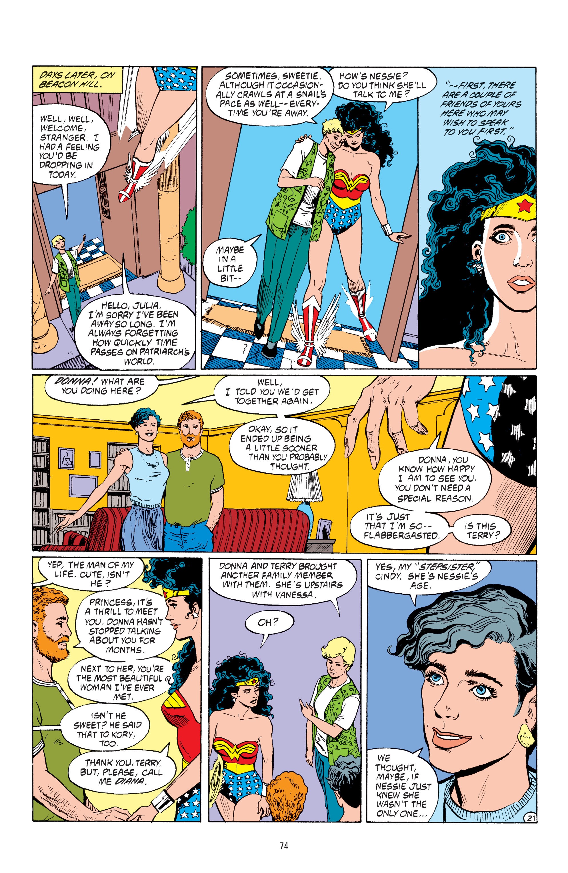 Read online Wonder Woman By George Pérez comic -  Issue # TPB 5 (Part 1) - 73